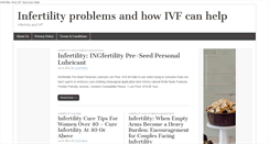 Desktop Screenshot of infertility.ivfsuccess.org