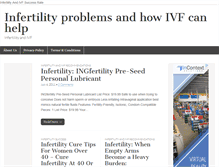 Tablet Screenshot of infertility.ivfsuccess.org